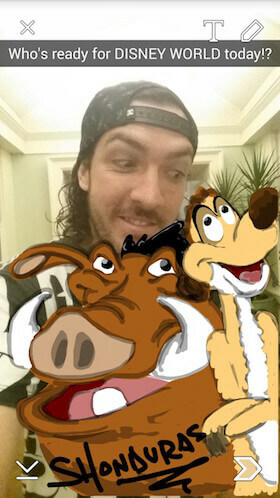 shonduras disney Snap