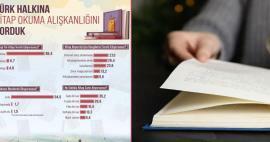 तुर्की के लोगों की पढ़ने की आदतों की जांच की गई! सबसे ज्यादा छपी हुई किताबें पढ़ी जाती हैं