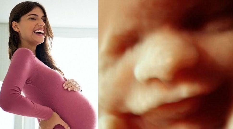 गर्भ में बच्चे की छवि