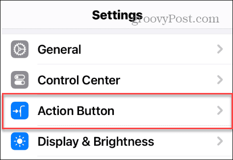 एक्शन बटन iPhone 15 Pro का उपयोग करें