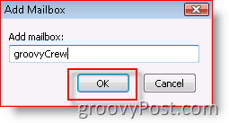 Outlook 2007 में मेलबॉक्स जोड़ें:: groovyPost.com