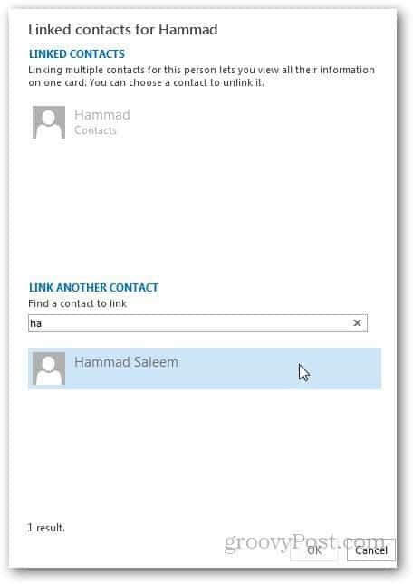 Outlook 2013 में एकाधिक संपर्कों को मर्ज कैसे करें