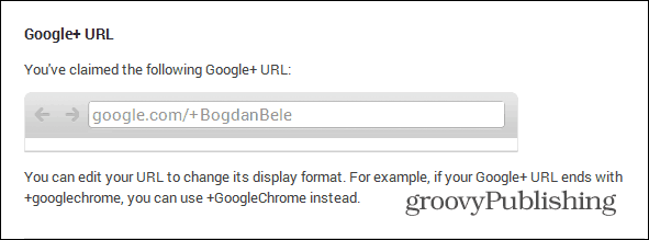 लिंक संपादित करने के बारे में Google कस्टम url