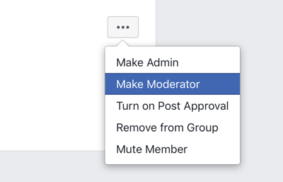 किसी सदस्य को मध्यस्थ बनाने के लिए अपने फेसबुक समूह समुदाय, फेसबुक समूह मेनू विकल्प में सुधार कैसे करें 