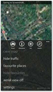 विंडोज फोन 8 नक्शे सेटिंग्स