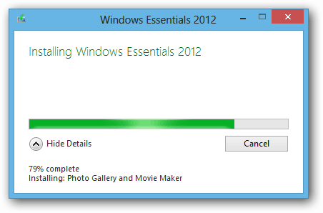 Windows अनिवार्य 2012 स्थापित करना