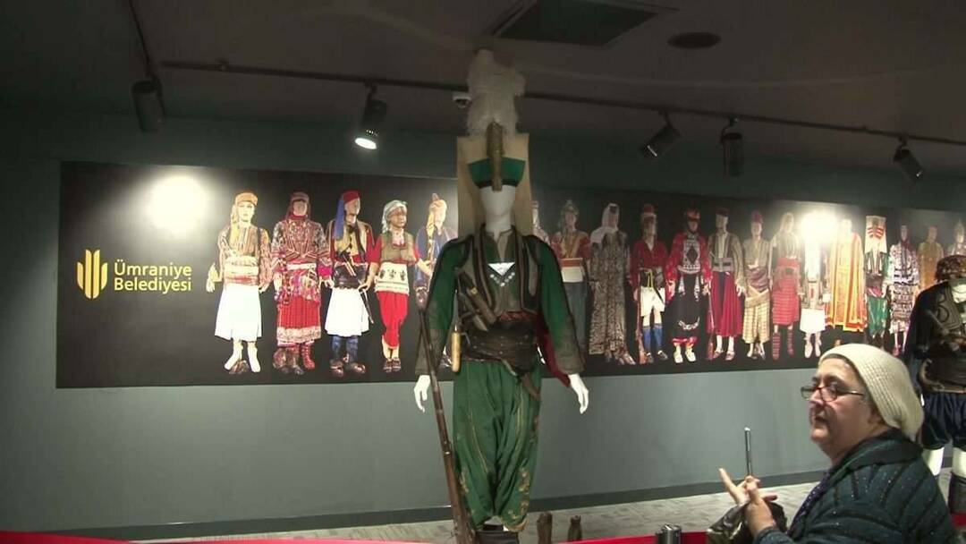 तुर्क लोक वेशभूषा प्रदर्शनी खुली!