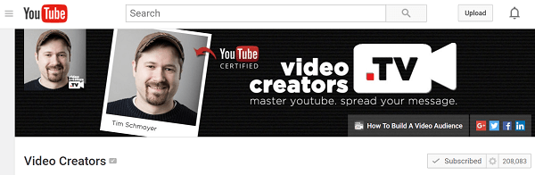 वीडियो निर्माता यूट्यूब चैनल