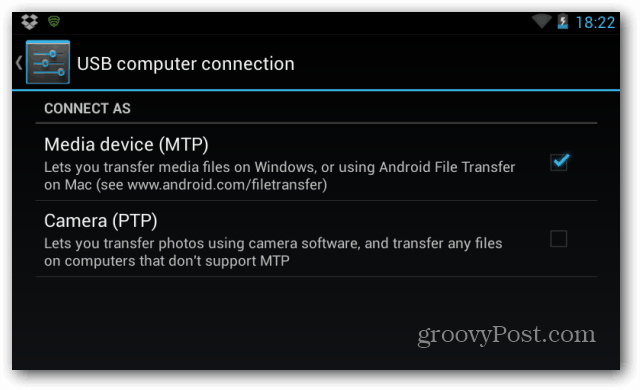 अपने कंप्यूटर पर Nexus 7 पर फ़ाइलों को प्रबंधित करने के लिए कैसे