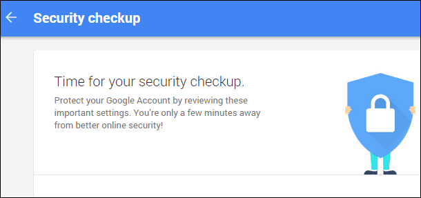 Google सुरक्षा जांच