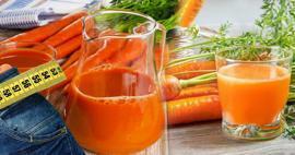 क्या गाजर आपका वजन कम करती है? गाजर के जूस में कितनी कैलोरी होती है? पेट की चर्बी को पिघलाने वाली गाजर का जूस रेसिपी