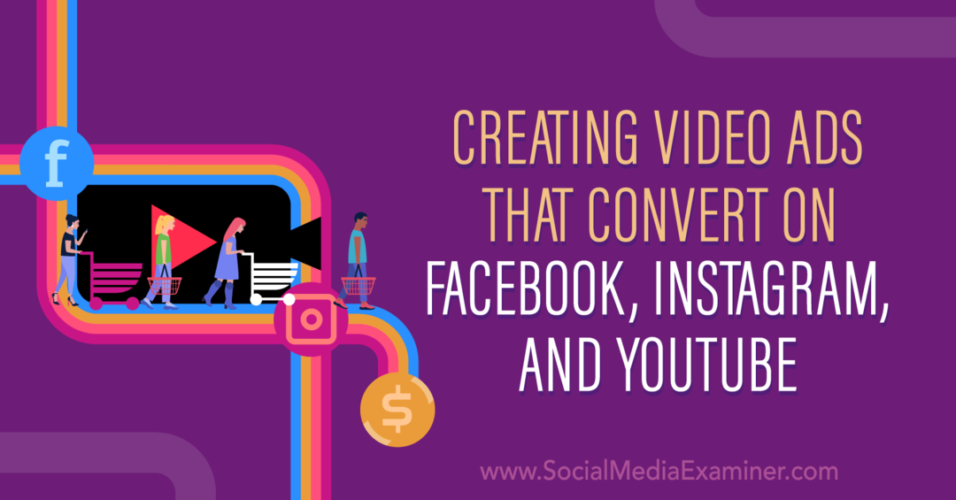 सोशल मीडिया मार्केटिंग पॉडकास्ट पर मैट जॉन्सटन से अंतर्दृष्टि की विशेषता वाले फेसबुक, इंस्टाग्राम और यूट्यूब पर कनवर्ट करने वाले वीडियो विज्ञापन बनाना।