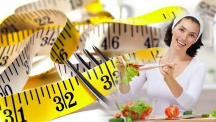 आसान और स्थायी आहार सूची जो भूख को उत्तेजित करती है! स्वस्थ आहार सूची के साथ वजन कम करें