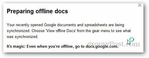 Google डॉक्स ऑफ़लाइन 5