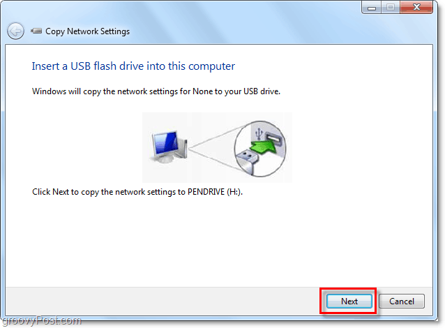 कैसे एक USB स्टिक के लिए वायरलेस वायरलेस क्रेडेंशियल बैकअप के लिए