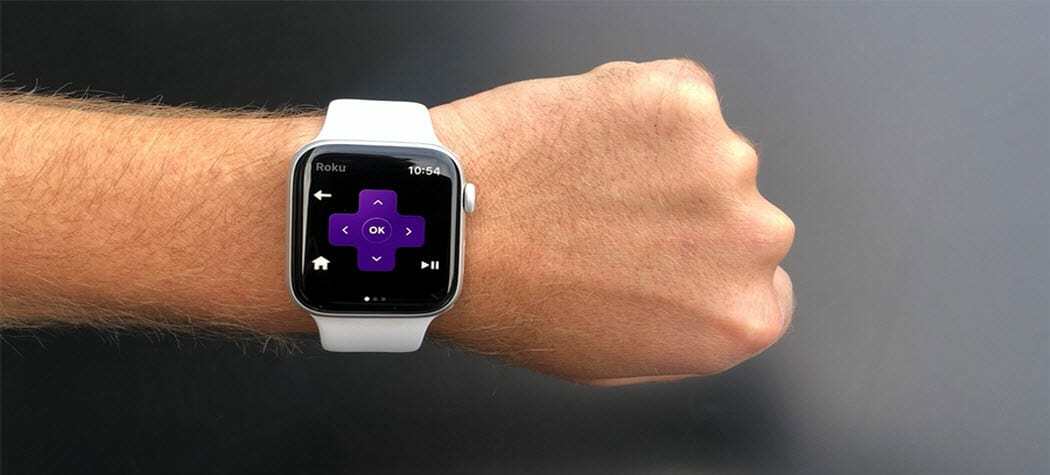 कैसे अपने Apple घड़ी से अपने Roku नियंत्रित करने के लिए