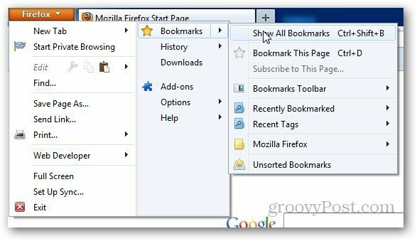 मोज़िला फ़ायरफ़ॉक्स में हटाए गए बुकमार्क कैसे पुनर्प्राप्त करें