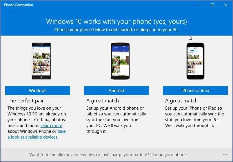 विंडोज 10 में नए फोन कंपेनियन ऐप का उपयोग कैसे करें