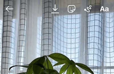 इंस्टाग्राम रील्स टूल बार में मेनू विकल्प दिखा रहा है, जिसमें वीडियो क्लिप को अपने कैमरा रोल में सहेजने का विकल्प भी शामिल है