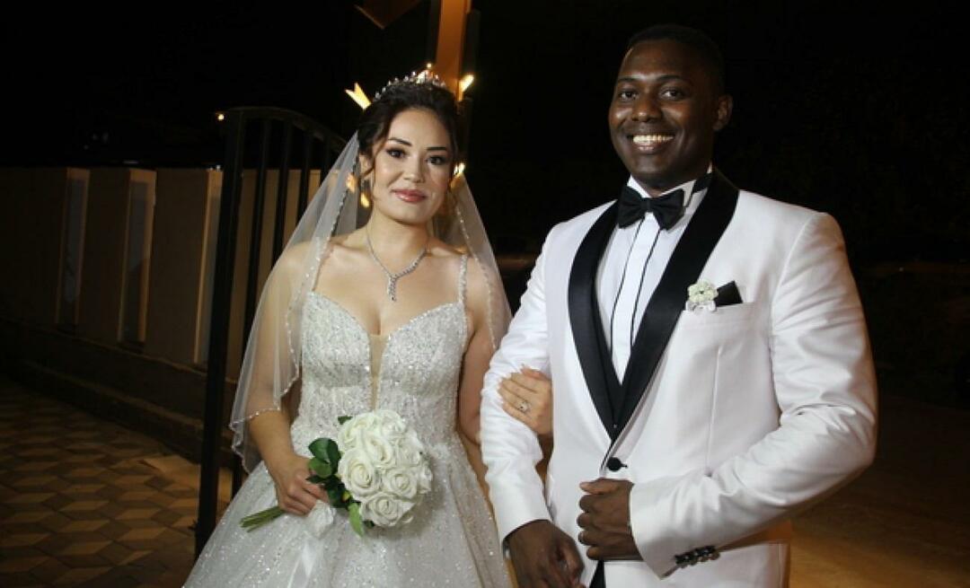 अफ़्रीकी दूल्हों की श्रृंखला में एक नया जोड़ा गया है! तंजानिया की ओमारी और मेर्सिन की इरेम ने शादी कर ली