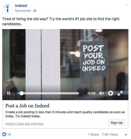 सुनिश्चित करें कि आपका फेसबुक विज्ञापन स्पष्ट रूप से आपके ऑफ़र का लाभ आपके लक्षित दर्शकों तक पहुंचाता है।