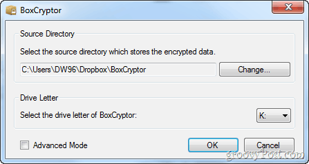 पासवर्ड ड्रॉपबॉक्स फ़ोल्डर्स की रक्षा करना