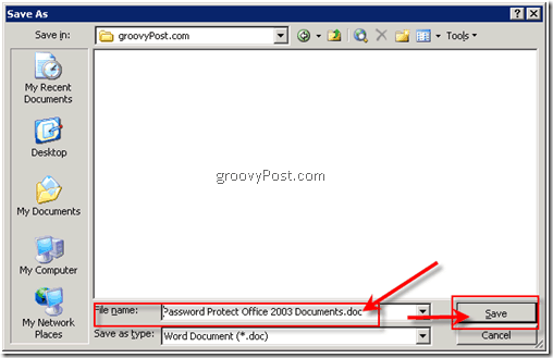कैसे-कैसे पासवर्ड Microsoft Office 2003 दस्तावेज़ को सुरक्षित रखें