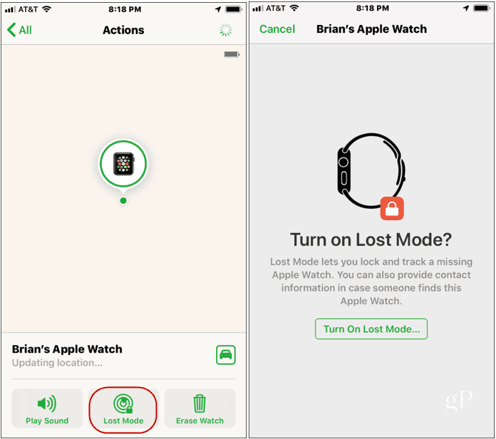 Apple Watch_Lost_Mode ढूंढें