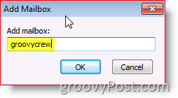 Outlook 2010 स्क्रीनशॉट में मेलबॉक्स जोड़ें