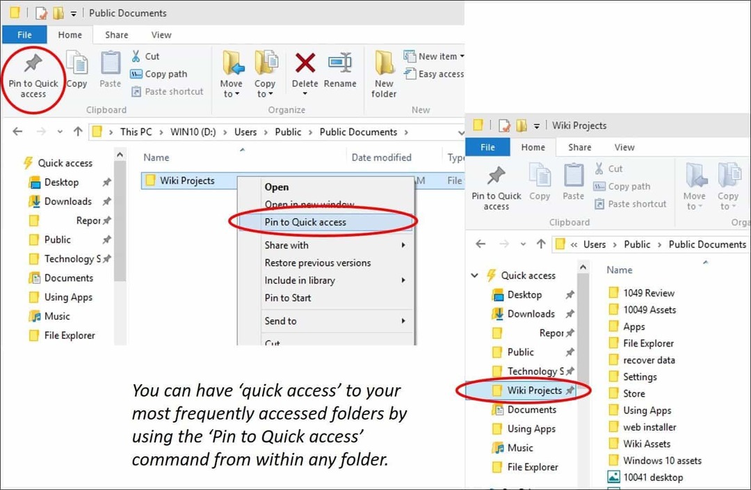 विंडोज 10 टिप: फाइल एक्सप्लोरर के साथ फाइल और फोल्डर्स को प्रबंधित करें