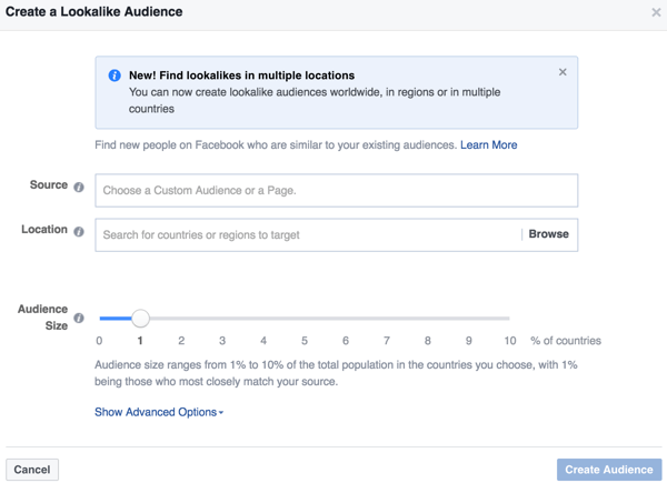 फेसबुक विज्ञापन प्रबंधक आपको एक आकर्षक दर्शकों को बनाने की अनुमति देता है, जो उन दर्शकों के समान है जो आपके व्यवसाय के साथ पहले ही बातचीत कर चुके हैं।