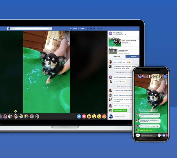 फेसबुक, वॉच पार्टी नामक समूहों में एक नए वीडियो अनुभव का परीक्षण कर रहा है, जो सदस्यों को एक ही समय और एक ही स्थान पर एक साथ वीडियो देखने की अनुमति देता है। 