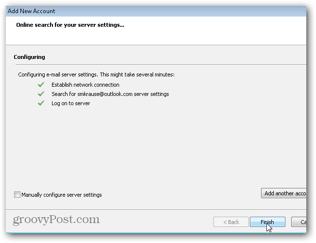 Outlook.com आउटलुक हॉटमेल कनेक्टर - अच्छा लग रहा है!