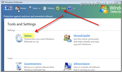 Microsoft Vista के लिए Windows डिफेंडर को कैसे अक्षम करें