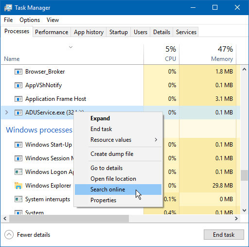 Windows में NisSrv.exe प्रक्रिया क्या है और यह क्यों चल रहा है?