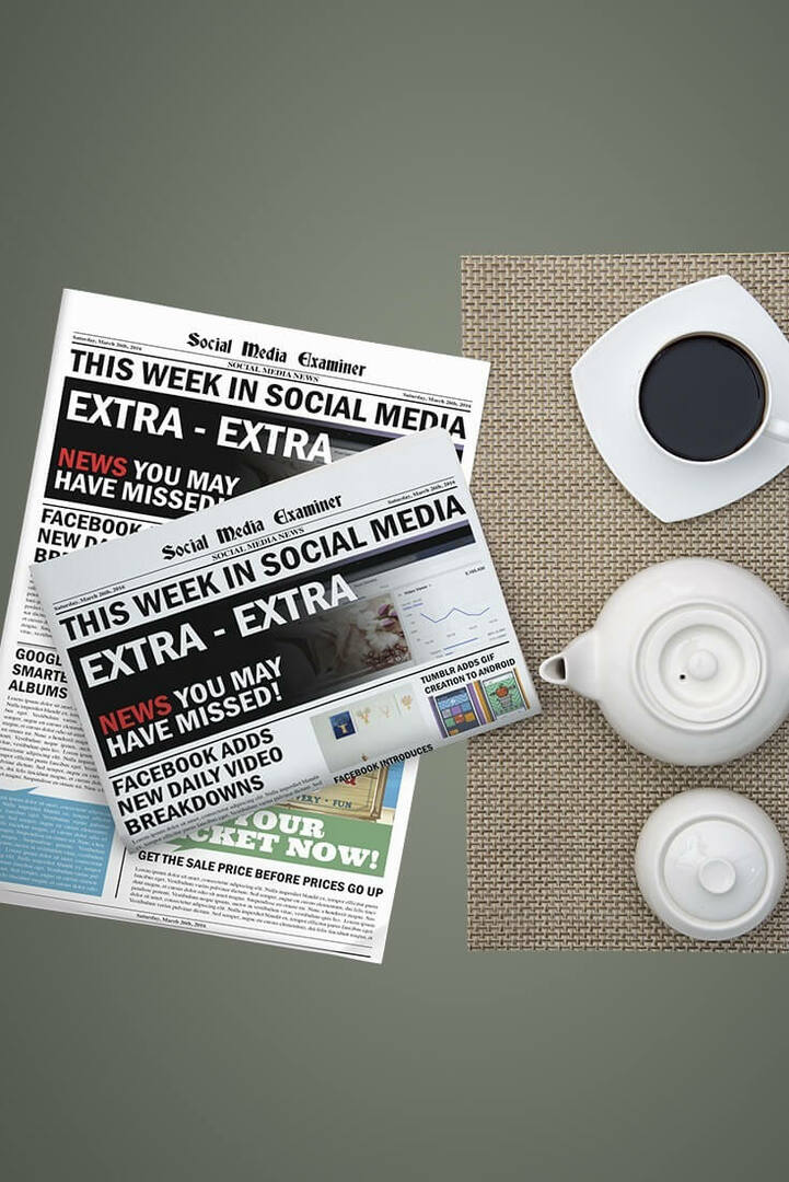 फेसबुक वीडियो मेट्रिक्स को बढ़ाता है: सोशल मीडिया में इस सप्ताह: सोशल मीडिया परीक्षक