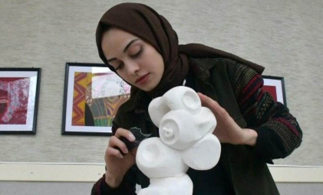 एमिन एर्दाग को संस्कृति मंत्रालय की ओर से एक पुरस्कार, जिन्होंने पेंटिंग से अपनी यात्रा शुरू की और मूर्तिकला के साथ जारी रखी!