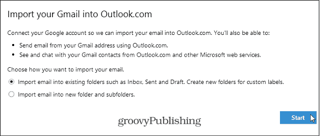 Microsoft Gmail से Outlook.com पर स्विच करना अधिक आसान बनाता है