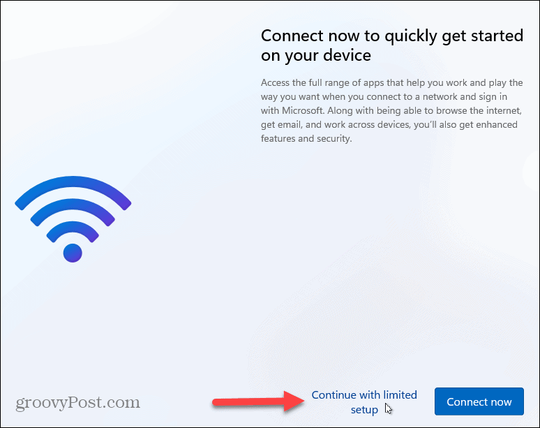 इंटरनेट कनेक्शन के बिना विंडोज 11 स्थापित करें