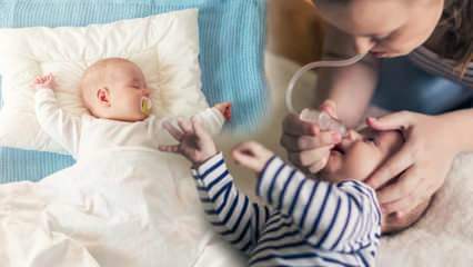 चोट लगने के बिना शिशुओं की नाक कैसे साफ करें? शिशुओं में नाक की भीड़ और सफाई का तरीका