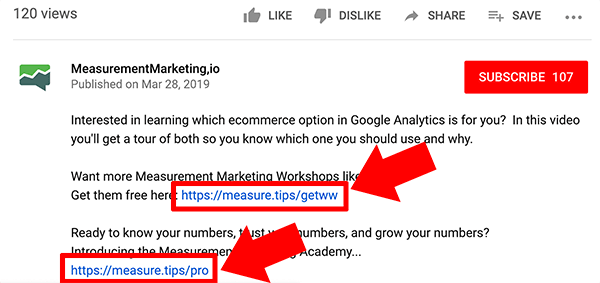 Google Analytics YouTube चैनल से आपकी वेबसाइट टिप 1 पर ट्रैफ़िक कैसे ट्रैक करता है