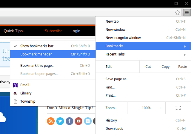 XP से Chromebook में बुकमार्क कैसे स्थानांतरित करें