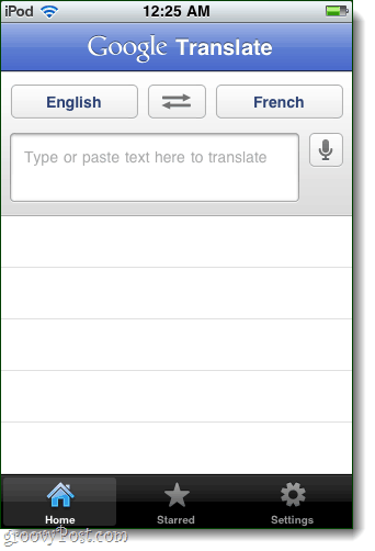 Google का मोबाइल अनुवाद अपना iPhone ऐप प्राप्त करता है