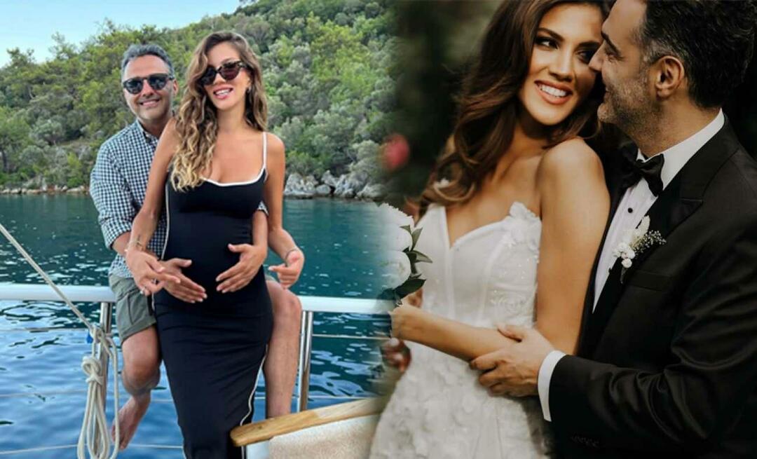 Arda Turkmen और उनकी पत्नी Melodi Elbirliler ने अपने बच्चे के लिंग की घोषणा की!