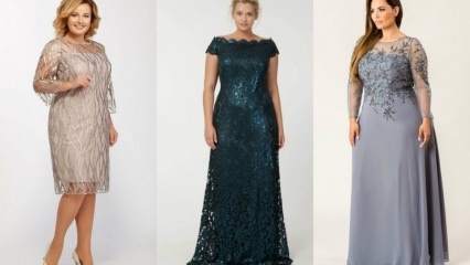 प्लस साइज़ इवनिंग ड्रेस मॉडल 2020