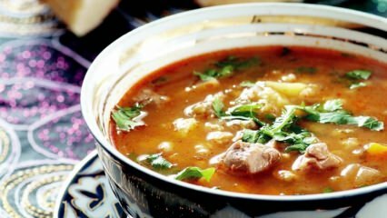 उज़्बेक सूप कैसे बनाया जाता है?