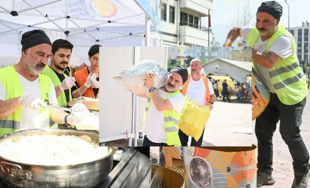 लेयला और मजनूं की एर्दल किराना भूकंप पीड़ितों की सहायता के लिए पहुंचे! केंगिज़ बोज़कर्ट की ओर से एकजुटता