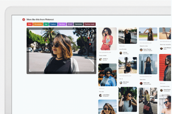 Pinterest ने Chrome के लिए Pinterest ब्राउज़र एक्सटेंशन में अपनी दृश्य खोज तकनीक का निर्माण किया।