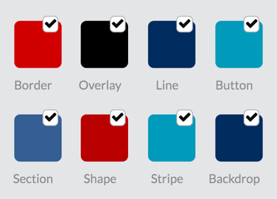अपने RelayThat प्रोजेक्ट के लिए लेआउट रंग चुनें।