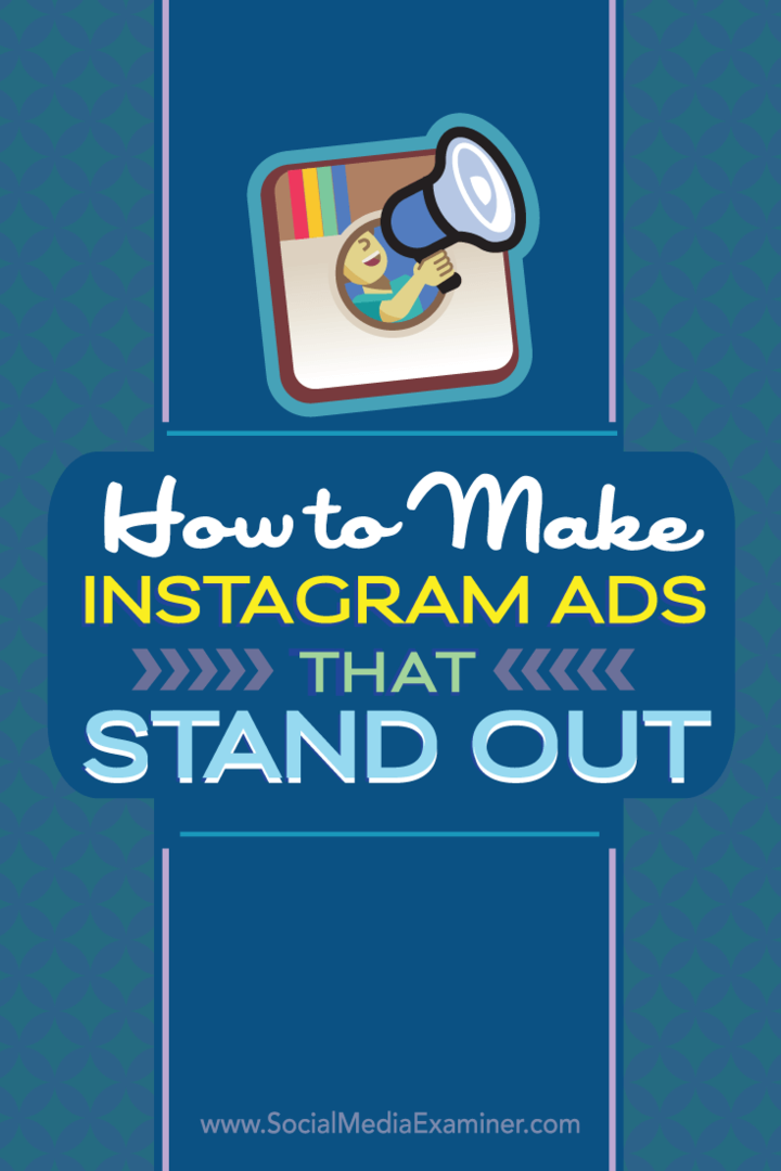 इंस्टाग्राम विज्ञापनों को कैसे खड़ा करें: सामाजिक मीडिया परीक्षक